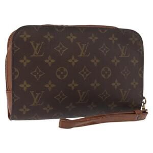 LOUIS VUITTON Monogram Orsay Clutch Bag M51790 LV Auth bs32300